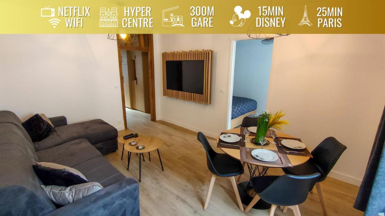 Le Moulin Dort Hyper Centre Gare Disney Meaux Ngoại thất bức ảnh